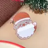 Nuevo Clip Festivo de Santa Claus Pasador de Muñeco de Nieve Pinza de Tiburón de Hombre de Jengibre Accesorios para el Cabello Atmosféricos Pinza Mediana para el Cabello
