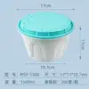 Contenedores de comida redondos desechables a prueba de fugas con tapas de cierre, aptos para llevar, de grado alimenticio y se pueden imprimir con diseños; también disponible como tazones redondos para hot pot y sopa de fideos