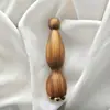 Sándalo Morado Pequeño Loto Masajeador de Ojos Cuerno Palo de Masaje Facial para Estirar Tendones y Puntos de Acupuntura Cuidado de la Piel para Mujeres