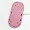Base de Placa Ovalada de PU para Bolso 22*10 Accesorios de Ferretería para Bolso Tejido Hyuna Bolso Cubo Bolso de Ganchillo Base de Bolso