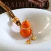 Nueva Cadena de Suéter de Moda Versátil Estilo Chino Esmalte Hoja Borla Calabaza Fortuna Cadena de Suéter Lujo Ligero Gama Alta Collar Largo