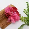 0375 direto da fábrica lindo tecido coreano para mulheres com fita de pérola adorno de cabeça cor completo corsage chapéu sapatos
