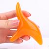 Resina triángulo pinzón venta al por mayor masajeador de pies cono de masaje con forma de pájaro palo para tendón plantar palo para raspar meridianos universal