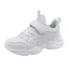 Zapatos Blancos 8855 para Niños Pequeños y Niños, Zapatos Blancos de Lona, Zapatitos Blancos Otoño 2026, Escolares Designados Casuales para Niños y Niñas