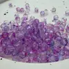 Cuentas de cristal de 4 mm con corte multifacético, hechas a mano, para pulseras, collares, pendientes y accesorios para el cabello.