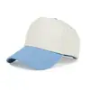 Gorra de Bloques de Color de Verano para Mujer, Transpirable, de Malla Parcial, Patchwork, Casual para Exteriores, Gorra de Béisbol, Gorra Plana para Hombre