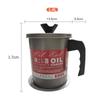 Olla Separadora de Aceite Estilo Japonés Olla Filtro de Aceite Gran Capacidad Suministros para Almacenamiento de Aceite de Cocina Doméstico Filtro Botella para Verter Aceite Transfronterizo
