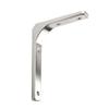Suporte de canto triangular de aço inoxidável suporte de parede com rolamento de carga suporte curvo suporte de ferro em ângulo reto suporte de parede divisória