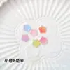 Acessórios para Nail Art DIY de Balas de Goma Simuladas Estrela de Cinco Pontas Materiais Artesanais Adesivos de Borracha Macia Grampos de Cabelo Colares Acessórios para Celular