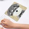 Cartoon bonito cão mouse pad tamanho pequeno computador tapete de mesa tapete de jogo antiderrapante borda bloqueio engrossado internet café e-sports tapete de mesa