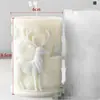 Velas Aromáticas Shiyue com Logo Impressível Cera de Soja Cilíndricas Negócio Caseiro Presente Artesanato de Fragrância Cera de Coco