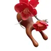 Envío Gratis Tapa de Olla de Disco de Sándalo Peine de Uñas Peine Meridianos Masajeador de Meridianos Capilares Peine de Cinco Dientes Peine de Dientes Anchos