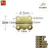 Bisagra de mariposa 018 accesorios para gabinetes y herrajes para cajas de madera bisagra de jaula de pájaros de 90 grados bisagra de tamaño mini galvanizada