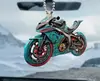 Decoración Acrílica para Motocicleta 2D de Venta Caliente Transfronteriza Adorno Colgante para Coche Colgante para Mochila Regalo Decorativo