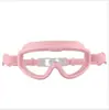 Gafas de natación para niños HD con montura grande, impermeables, antivaho, para niños y niñas, gafas de natación transparentes, suministro directo de fábrica