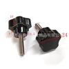 Fabricante 24#m5 aço inoxidável baquelite cabo pentagonal estrela cabo de plástico cabo de plástico