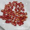 Yaoyuan Doméstico Esmaltado Pétala de Tulipa Furo Passante Feito à Mão DIY Grampo de Cabelo Brincos Antigos Pingente Acessórios de Joias