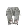 Atacado e Dropshipping de Calças Spliced Outono Novo Meninas Sete Xiaoxian Limão, Leggings de Bebê Estilo Coreano Doce com Laço