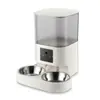 Conjunto completo de alimentadores automáticos inteligentes para gatos e cães, de grande capacidade, com vídeo remoto, temporizador e dosagem.