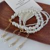 Pulsera de Perlas Vintage Estilo Francés, Diseño Nicho con un Toque de Lujo Ligero y Alta Gama, Nueva Joyería Apilable 2022