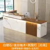 Recepção Luz Luxo Balcão de Bar Caixa Balcão Brilhante de Loja Simples Moderno Loja de Roupas da Empresa Salão de Beleza Recepção