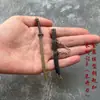 Espada de Metal Espada de Ángel Corazón de Polvo tamaño pequeño Modelo de Arma Fría Mini Espada Pequeña para Niños Colgante Llavero