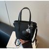 Bolso de Cubo Nuevo 2025 para Mujer, Bolso de Mano Versátil de Verano Moderno y Simple, Gran Capacidad, Bolso Bandolera Estilo Extranjero