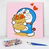 Pintura al Óleo Digital Niños Bricolaje Pintado a Mano Dibujos Animados Relleno de Color Pigmento Pintura Decorativa Pintada a Mano Fabricante Venta al por Mayor