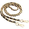 Bolso Bandolera con Cadena Correa de Hombro con Cadena de Cuero para Bolso, Cadena de Hierro de Cuero PU, Cadena con Cierre de Pinza de Langosta de Aleación de Zinc, Correa de Bolso Reductora de Peso