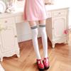 Meias de Veludo para Primavera e Outono Estilo Japonês Meias Brancas de Estudante Meias Altas até o Joelho Femininas Meias Pretas para Uniforme JK Venda por Atacado