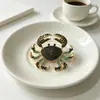 Broche de Cangrejo Exagerado Creativo Europeo y Americano con Pedrería Aleación Animal Corsage Accesorios Pines Fabricante Mayorista