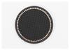 Posavasos Redondo de Silicona Antideslizante con Incrustaciones de Diamantes, Posavasos Aislante para Tazas, Accesorios para Coche con Pedrería, Decoración de Diamantes para el Interior del Coche
