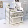 Estante para Archivos, Estante de Almacenamiento de Papel A4 de Múltiples Capas para Oficina Multifuncional, Organizador de Escritorio, Artefacto para Estación de Trabajo