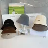 Nuevo Sombrero de Pescador de Mezcla de Lana para Otoño Temprano 2025 para Mujer con Ala Ancha y Circunferencia de Cabeza Grande, Hace que la Cara Parezca Más Pequeña, Sombrero de Cubo, Corea