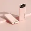 Pantalla digital 66W carga súper rápida gran capacidad cuerpo del tesoro de carga con cable 22.5W energía móvil portátil regalo