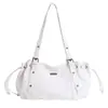 Bolsa Tote Fashion Estilo Coreano para Mulheres 2025 Nova Bolsa Transversal Versátil Elegante para o Dia a Dia Outono e Inverno Grande Capacidade Bolsa de Ombro