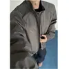 Ropa casual de hombre de alta gama de color liso estilo americano 2026 nueva chaqueta bomber corta ropa exterior deportiva moderna