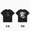 Marca de Moda Transfronteriza Americana de Manga Larga Travis Scott Joint Ts de Manga Corta High Street Hip-Hop Verano Vtg Rap