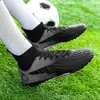 Nuevos zapatos de fútbol transfronterizos para hombres y mujeres, tacos TF para niños, estudiantes y adultos, púas largas AG, zapatillas de entrenamiento de caña alta, zapatillas antideslizantes