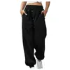 Pantalones Jogger de Moda Casual Cómodos Unisex Color Sólido Forrados de Felpa, Novedad Primavera y Otoño Transfronterizos Amazon