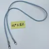 Correa para Bolso Cruzado de Cordón Redondo de Cuero PU de 6 mm, Cordón Duradero y Resistente con Núcleo, Correa para Teléfono Cosida, Accesorios para Correa de Hombro al por Mayor