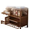 Prateleira Bogu Prateleira para Conjunto de Chá Chinês Prateleira de Chá Prateleira de Armazenamento para Sala de Chá Gabinete de Exibição para Sala de Estar Escritório Bambu Novo Estilo Chinês Casamento