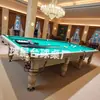 Mesa de Billar Rusa para Uso Doméstico, Snooker, Estándar Americano, Mesa de Billar Comercial de Piedra de Grafito Acero, Mesa de Billar Estilo Ruso