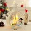 Regalo de Navidad Pequeño Regalo para Niños Luz Nocturna Nochebuena Ventana Bola de Cristal Atmósfera Adorno de Escritorio Decoraciones