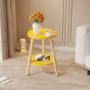 Mesa Redonda Pequeña, Mesa de Café Pequeña, Sala de Estar, Hogar, Apartamento Pequeño, Dormitorio, Mesa Pequeña, Mesa Lateral para Sofá, Mesa de Té Simple, Mini Balcón