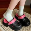 Zapatos de cueva ligeros, transpirables, bonitos y con suela gruesa para mujer, novedad de verano 2025, zapatos con plataforma.