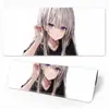 Alfombrilla de Ratón para Ordenador Extra Grande, Alfombrilla de Escritorio, Alfombrilla para Juegos, Estilo Simple, Minimalista, Antideslizante, Resistente al Desgaste, Pintura a Tinta de Paisaje de Anime