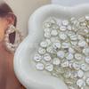 Perlas artificiales barrocas acrílicas de color brillante, cuentas sueltas de formas especiales, accesorios hechos a mano, material de bricolaje