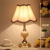 Abajur estilo chinês, luminária de cabeceira para quarto, estilo americano simples retrô, dote de casamento para noiva, luminária de metal festiva para quarto de casamento, duradoura