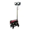 Sistema de Iluminación Móvil Montado en Remolque con un Radio de Iluminación Largo, Cabezal de Luz Ajustable en Múltiples Ángulos y Vehículo de Iluminación con Elevador Móvil
